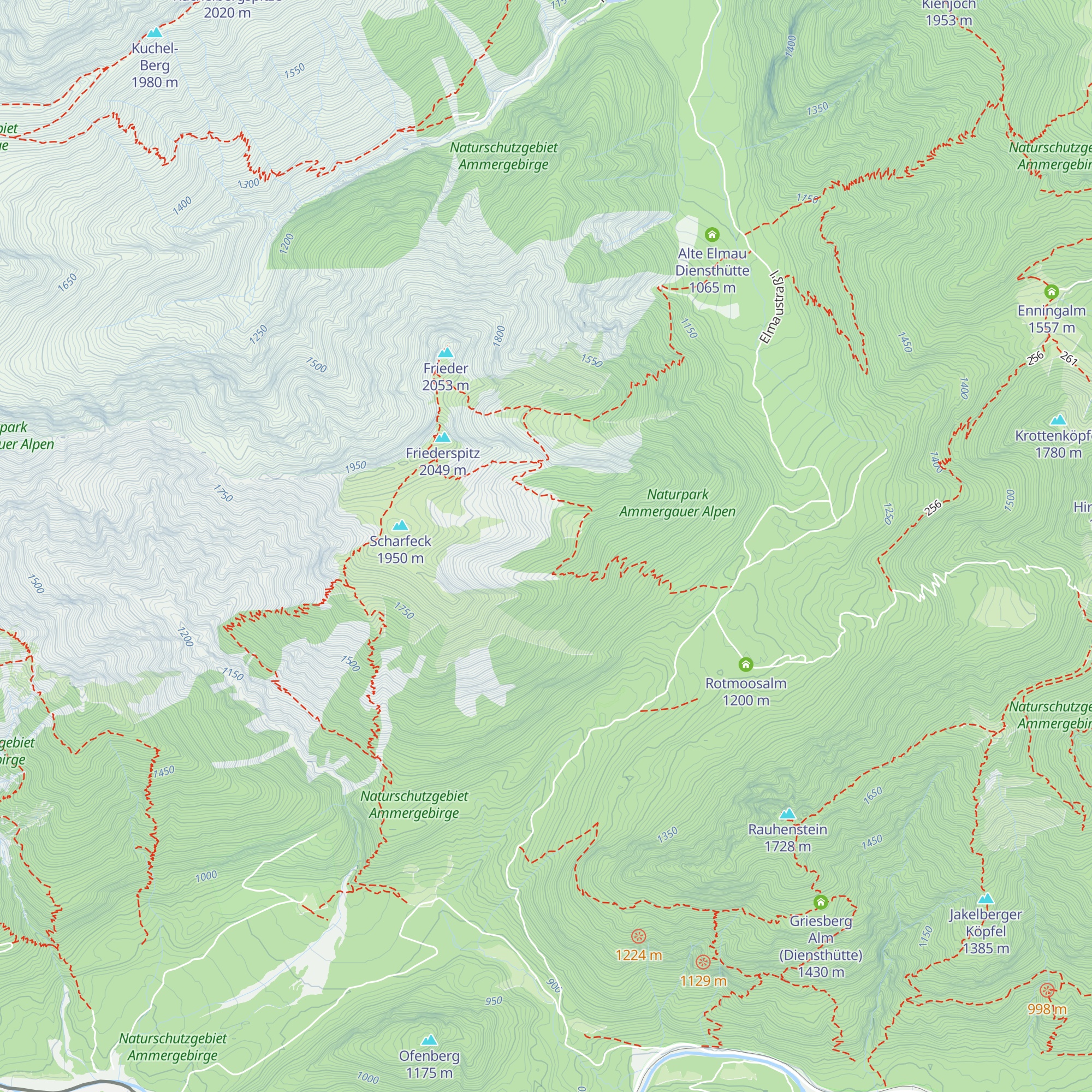 Frieder Diensthütte map