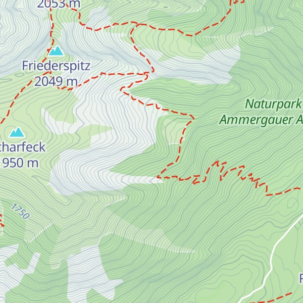 Map of Frieder Diensthütte