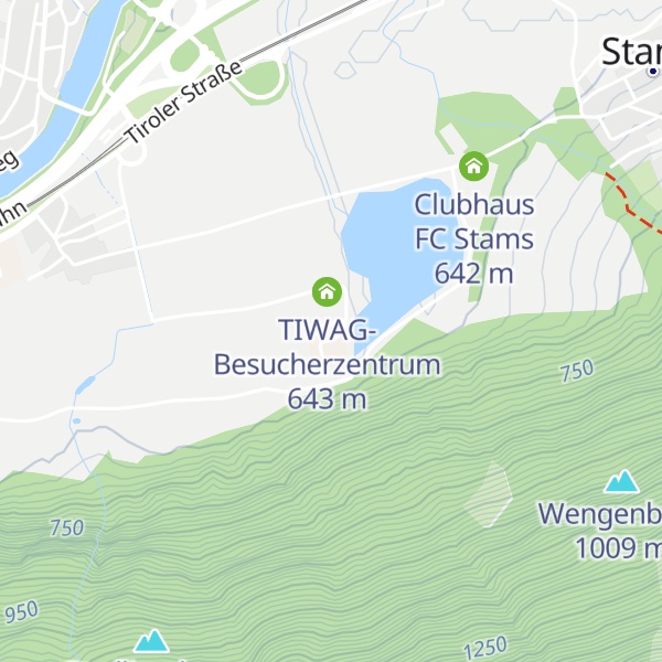 Map of Kraftwerksleitstelle Silz