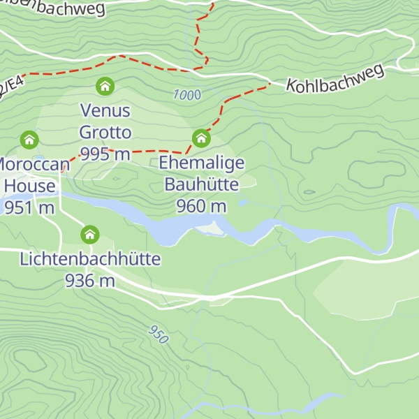Map of Hermitage of Gurnemanz