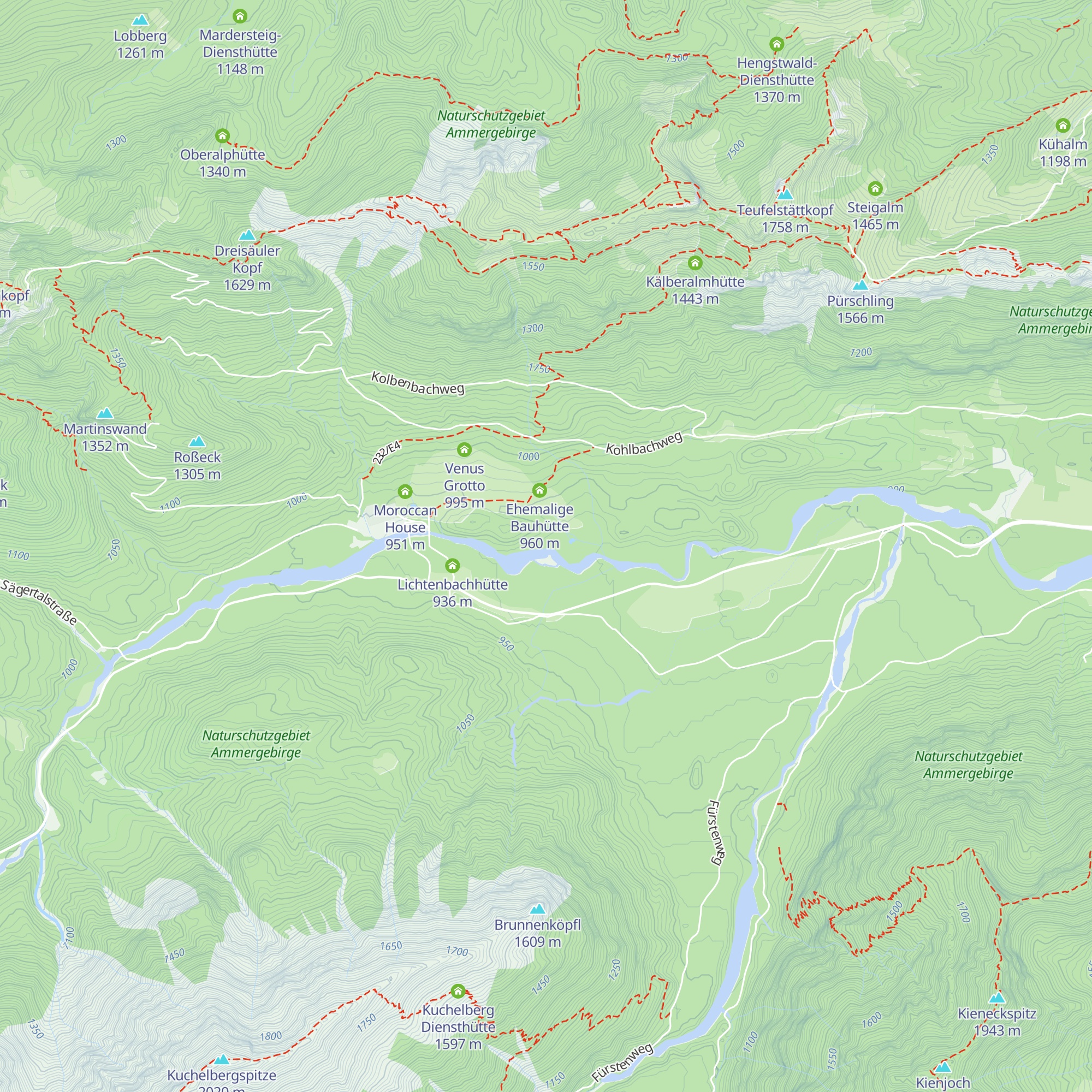 Hermitage of Gurnemanz map