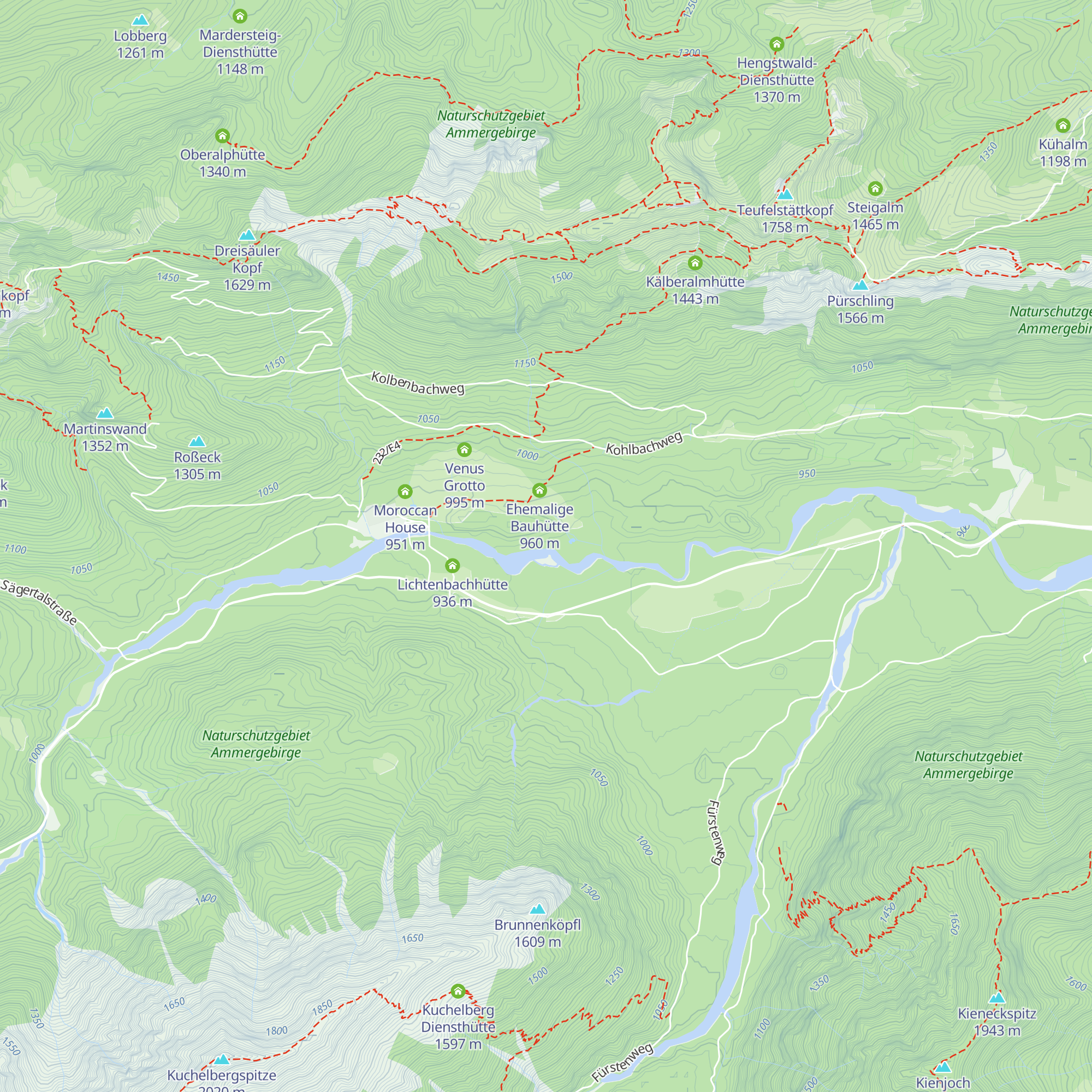 Hermitage of Gurnemanz map