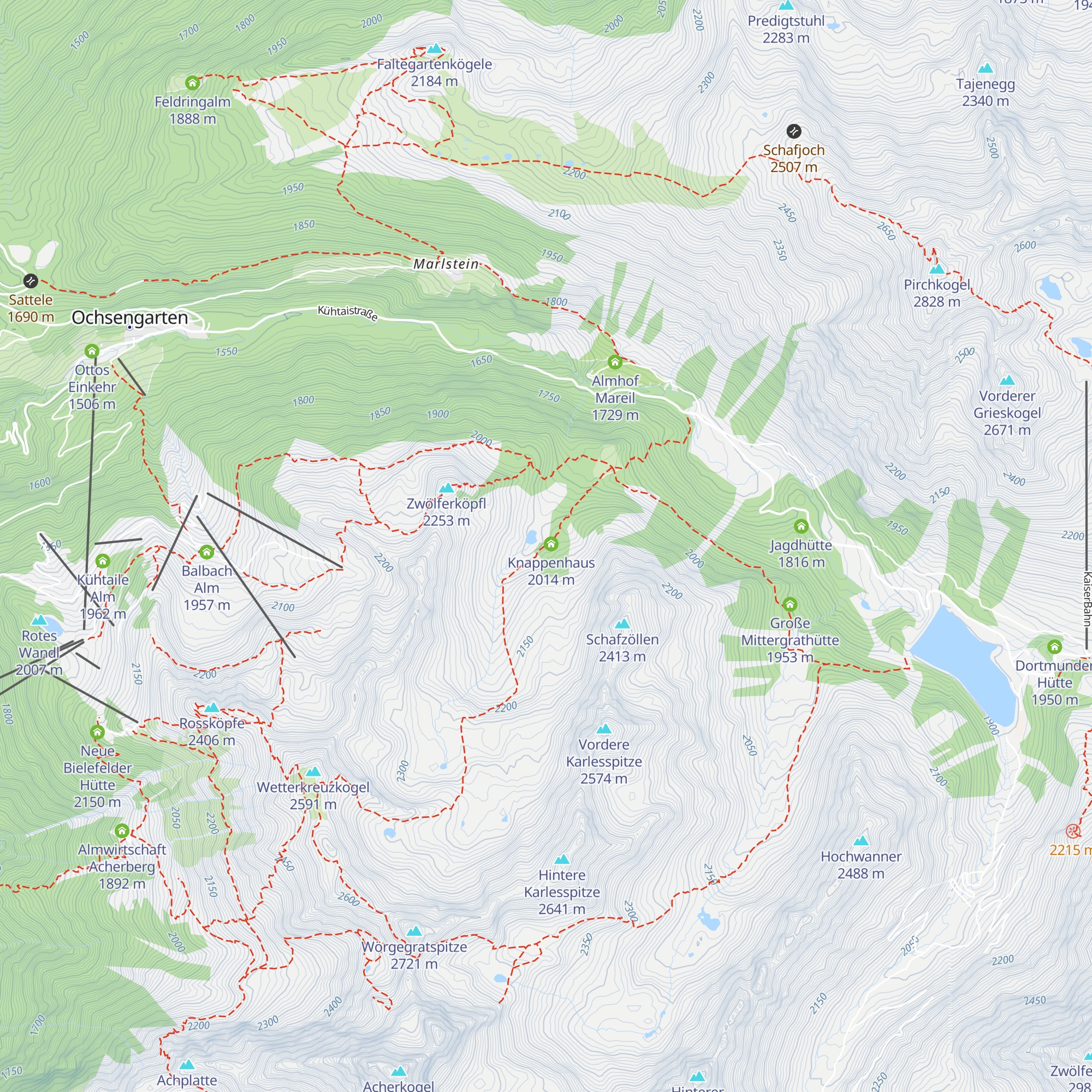 Pochwerk map