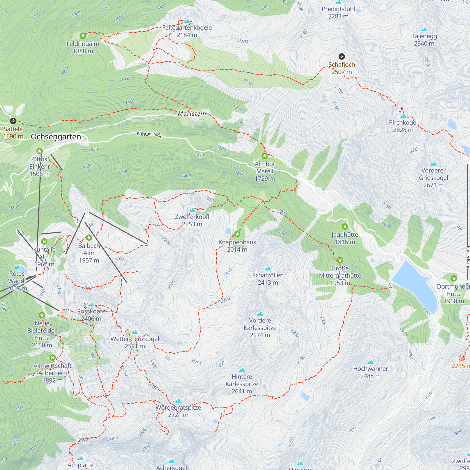 Pochwerk map