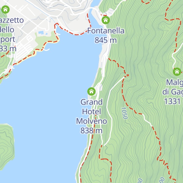 Map of Grand Hotel Molveno