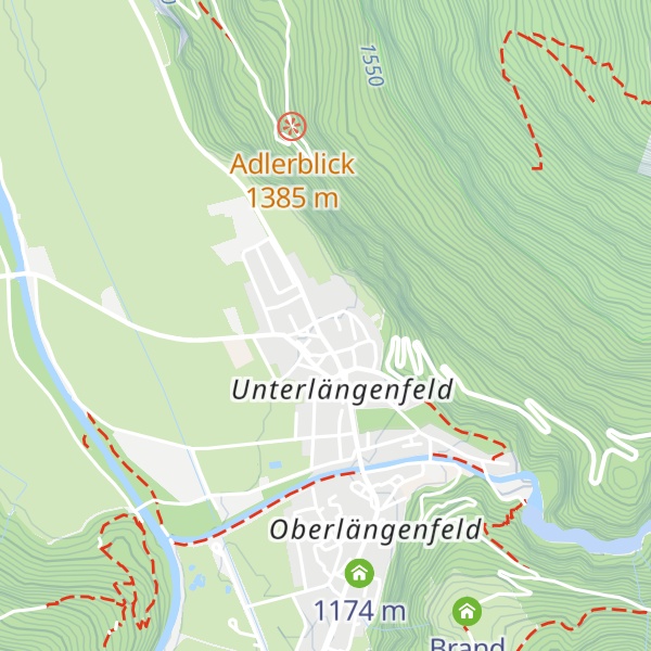 Map of Sünderalm