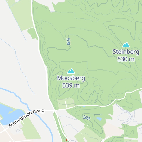 Map of Moosberg