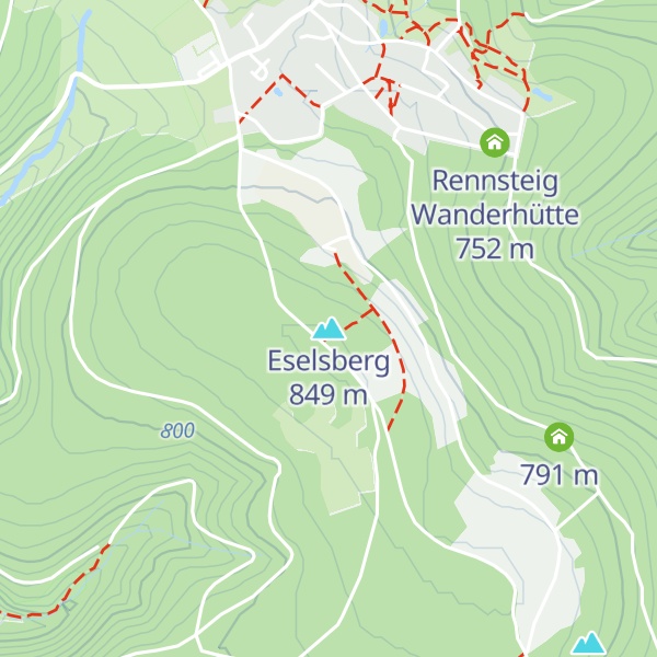 Map of Eselsberg