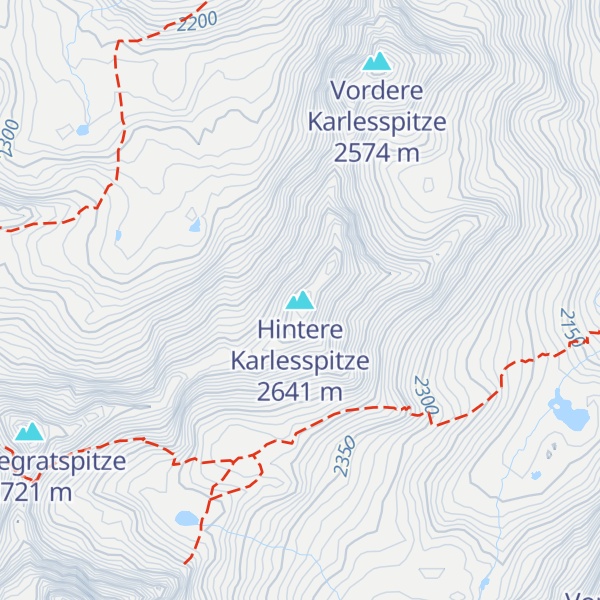 Map of Hintere Karlesspitze