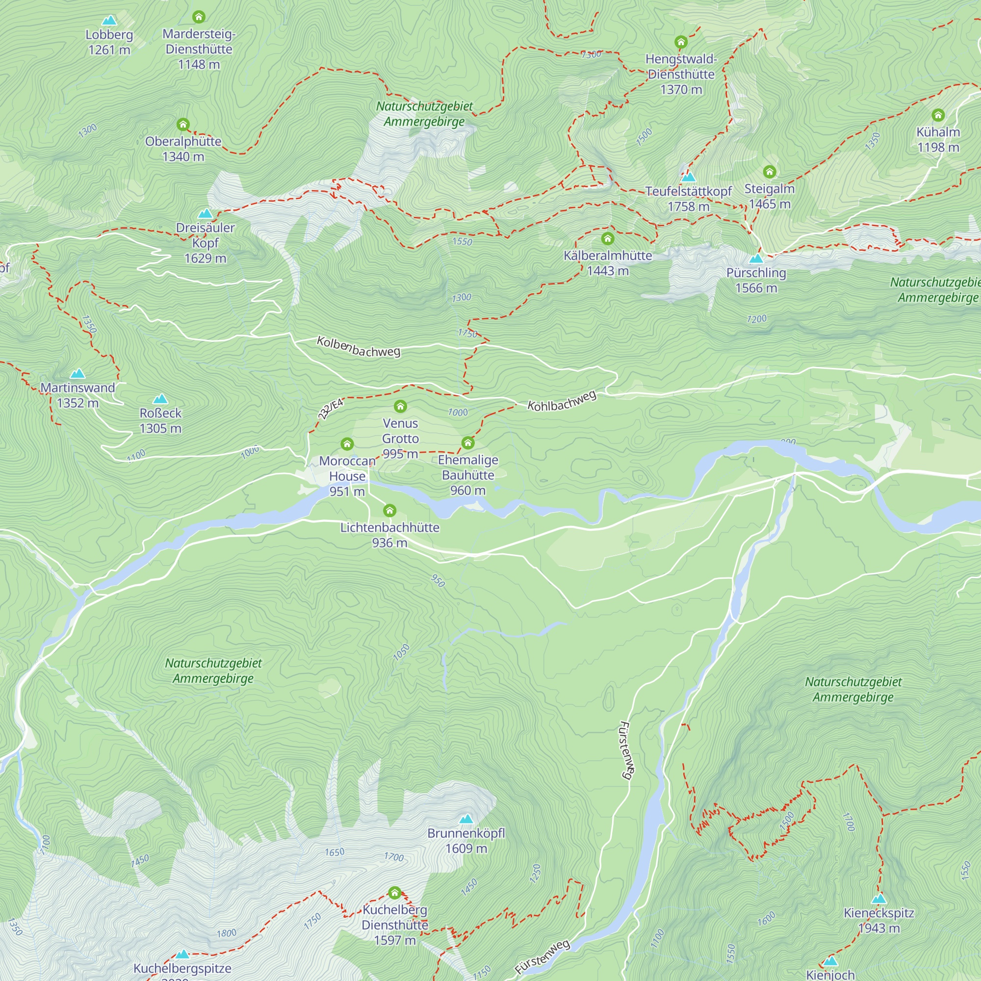 Hunding’s Hut map
