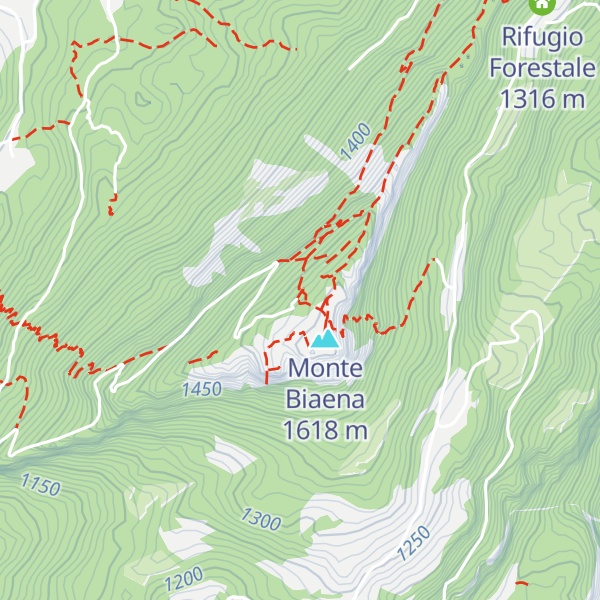 Map of Capanna Biaena