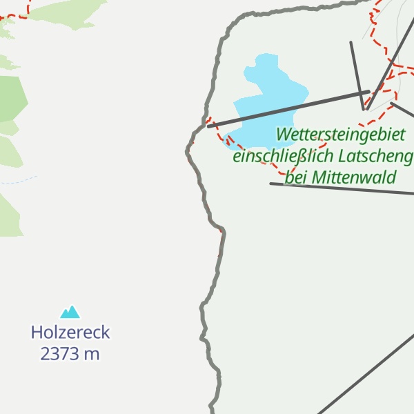 Map of Schneefernerkopf