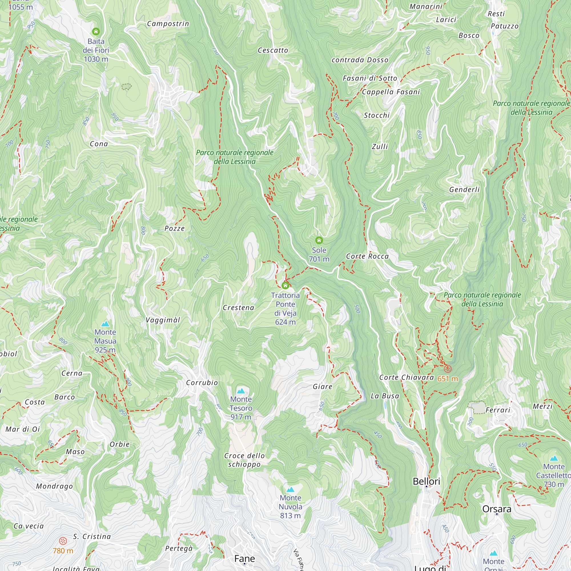 Trattoria Ponte di Veja map