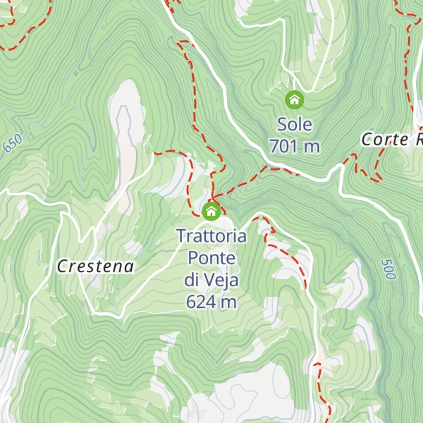 Map of Trattoria Ponte di Veja