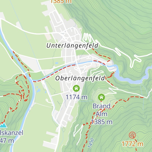 Map of Längenfeld - Info Point