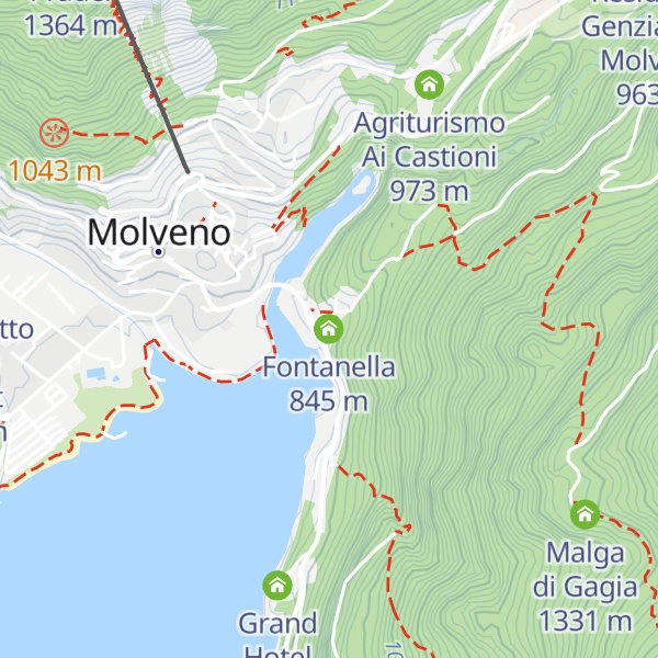 Map of Fontanella