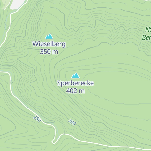 Map of Sperberecke