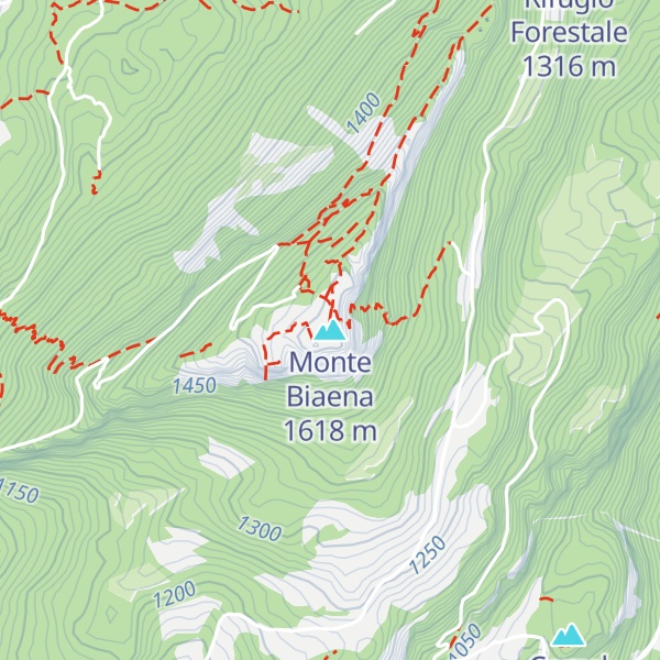 Map of Monte Biaena