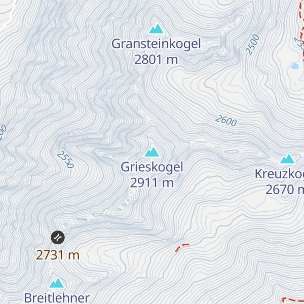 Map of Grieskogel