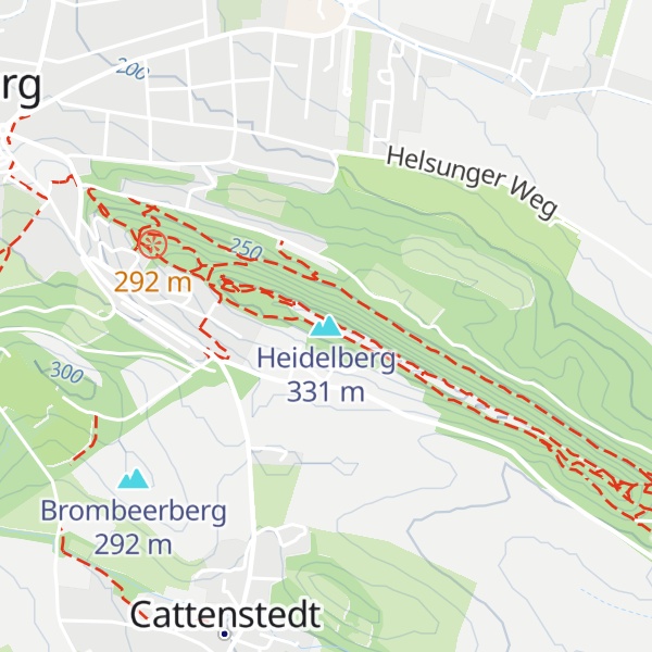 Map of Heidelberg