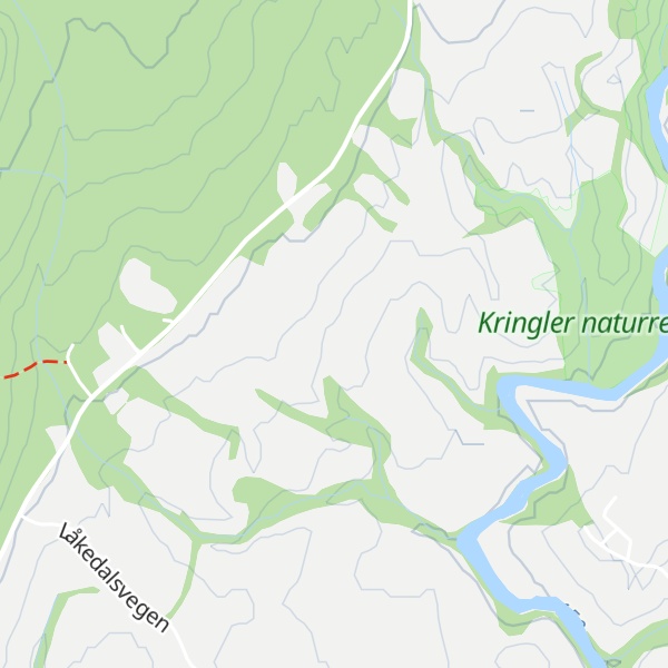 Map of Høgnauen