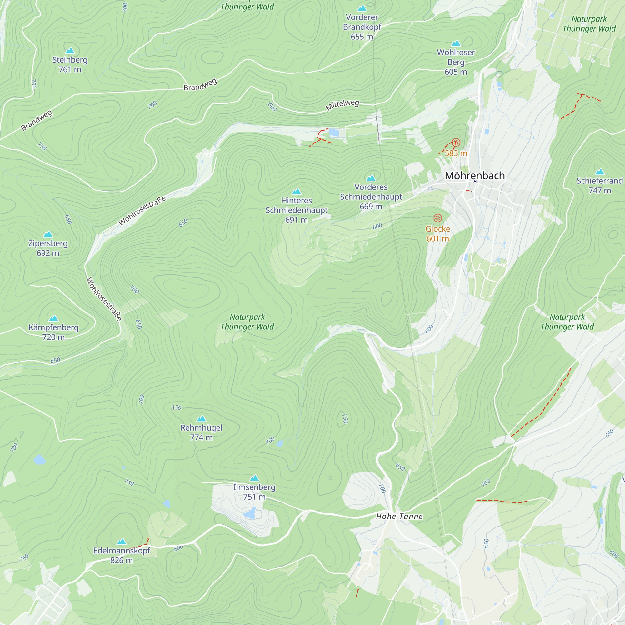 Weißbecker-Hütte map