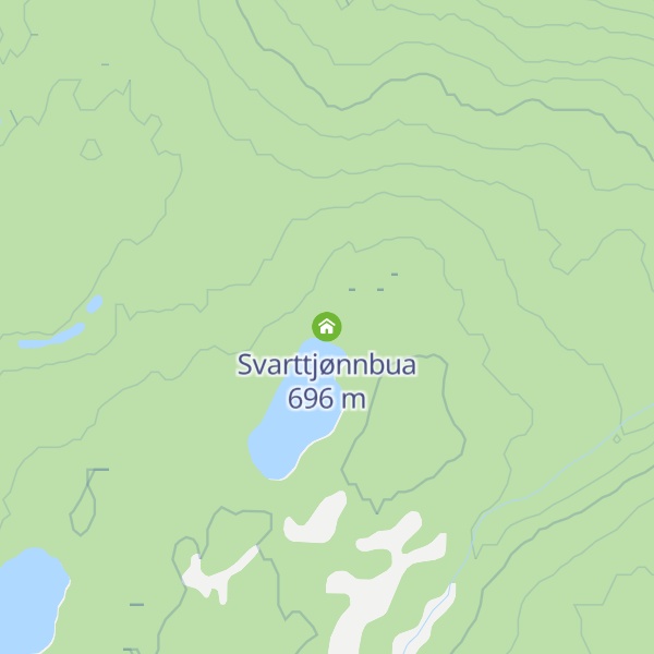 Map of Svarttjønnbua