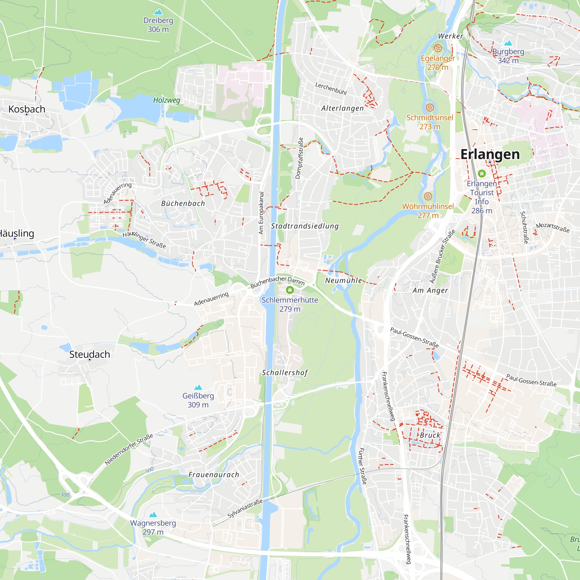 Schlemmerhütte map