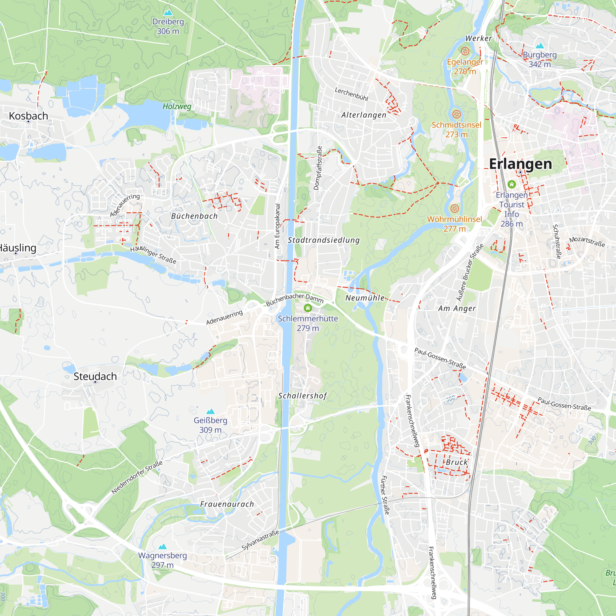 Schlemmerhütte map