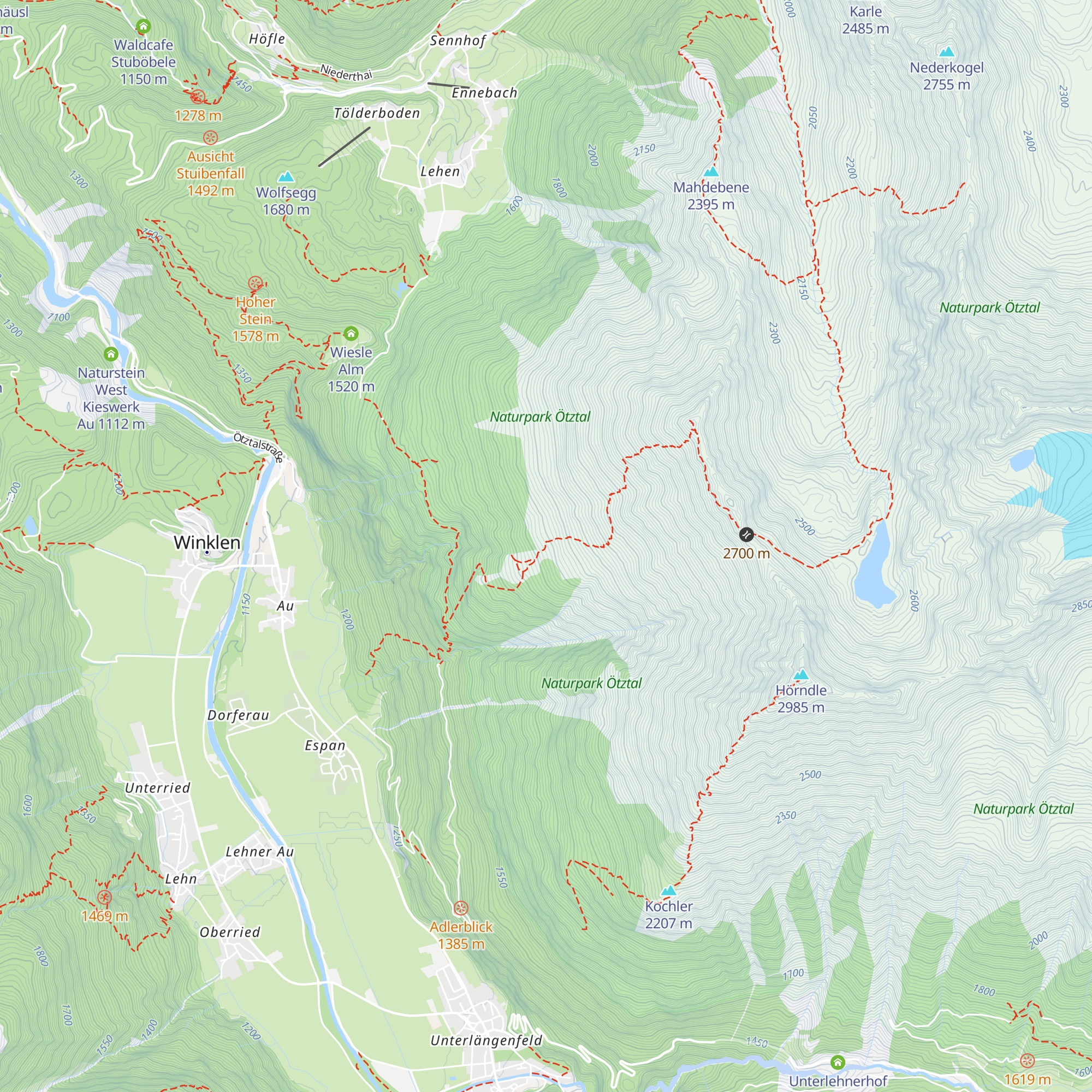 Obere Hemerachalm map