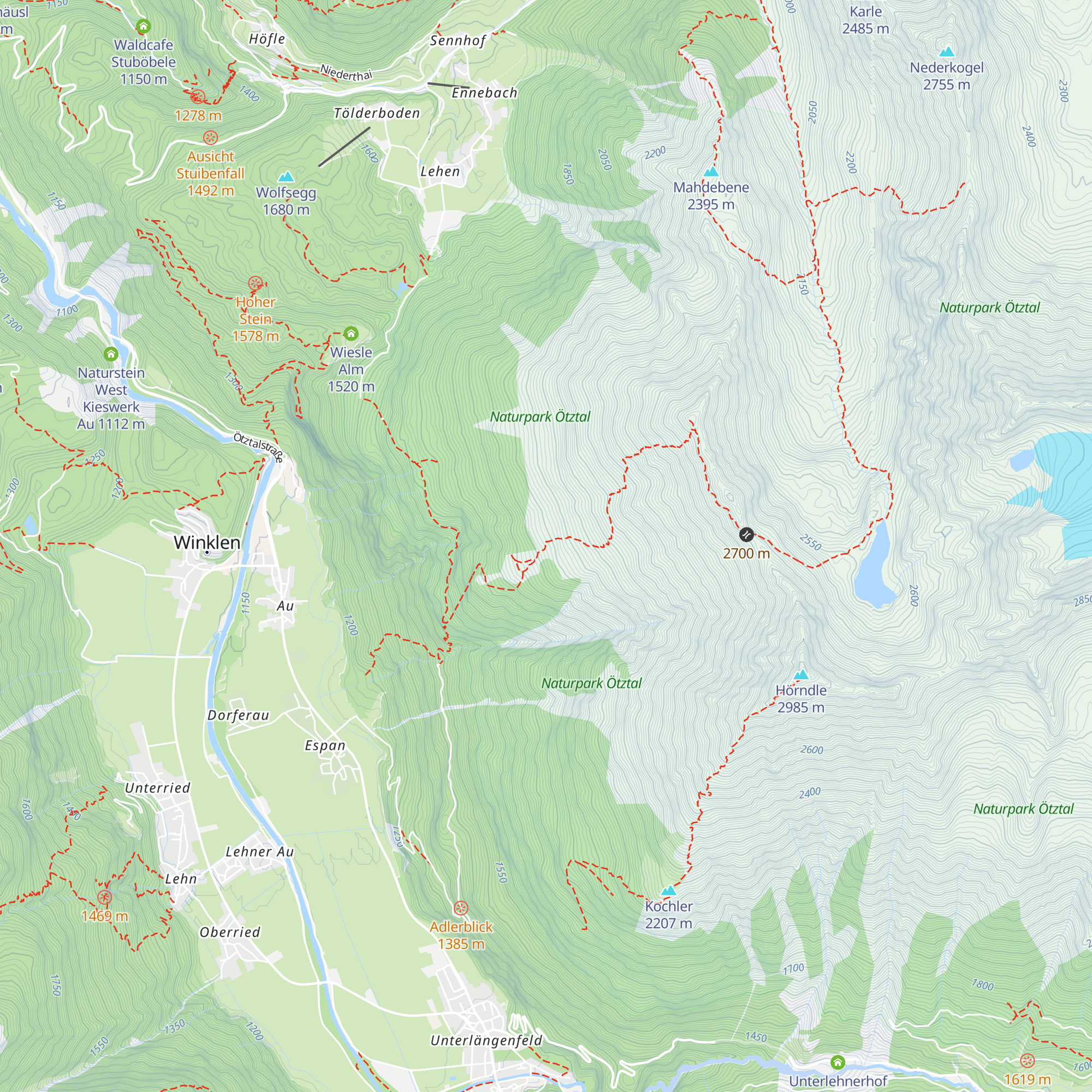 Obere Hemerachalm map