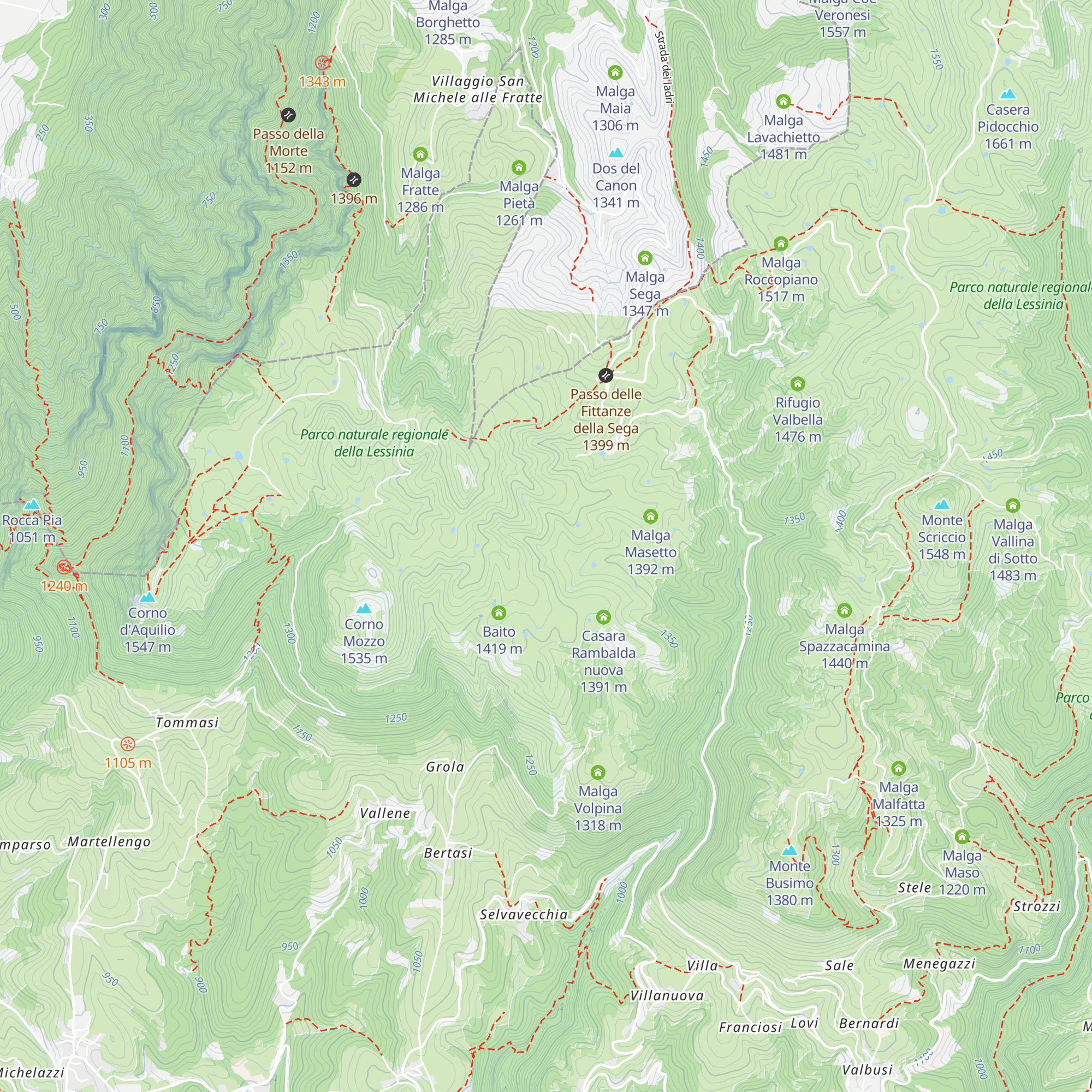Baito vecchio map