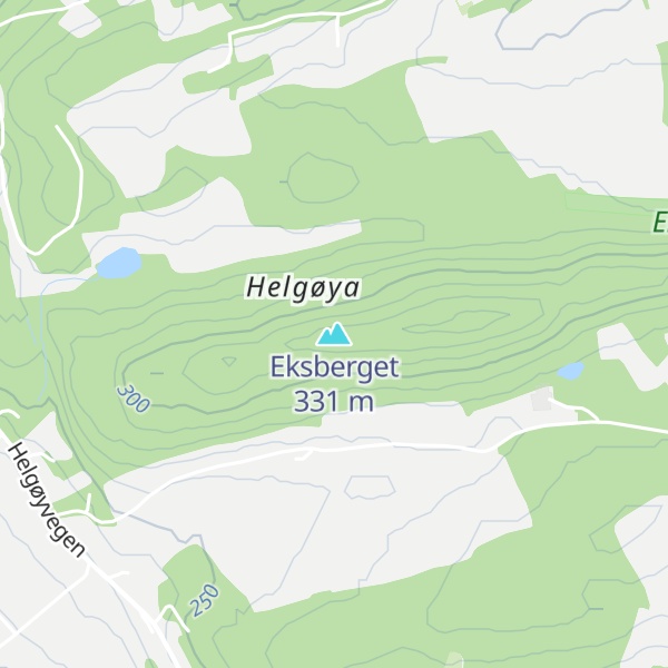 Map of Eksberget