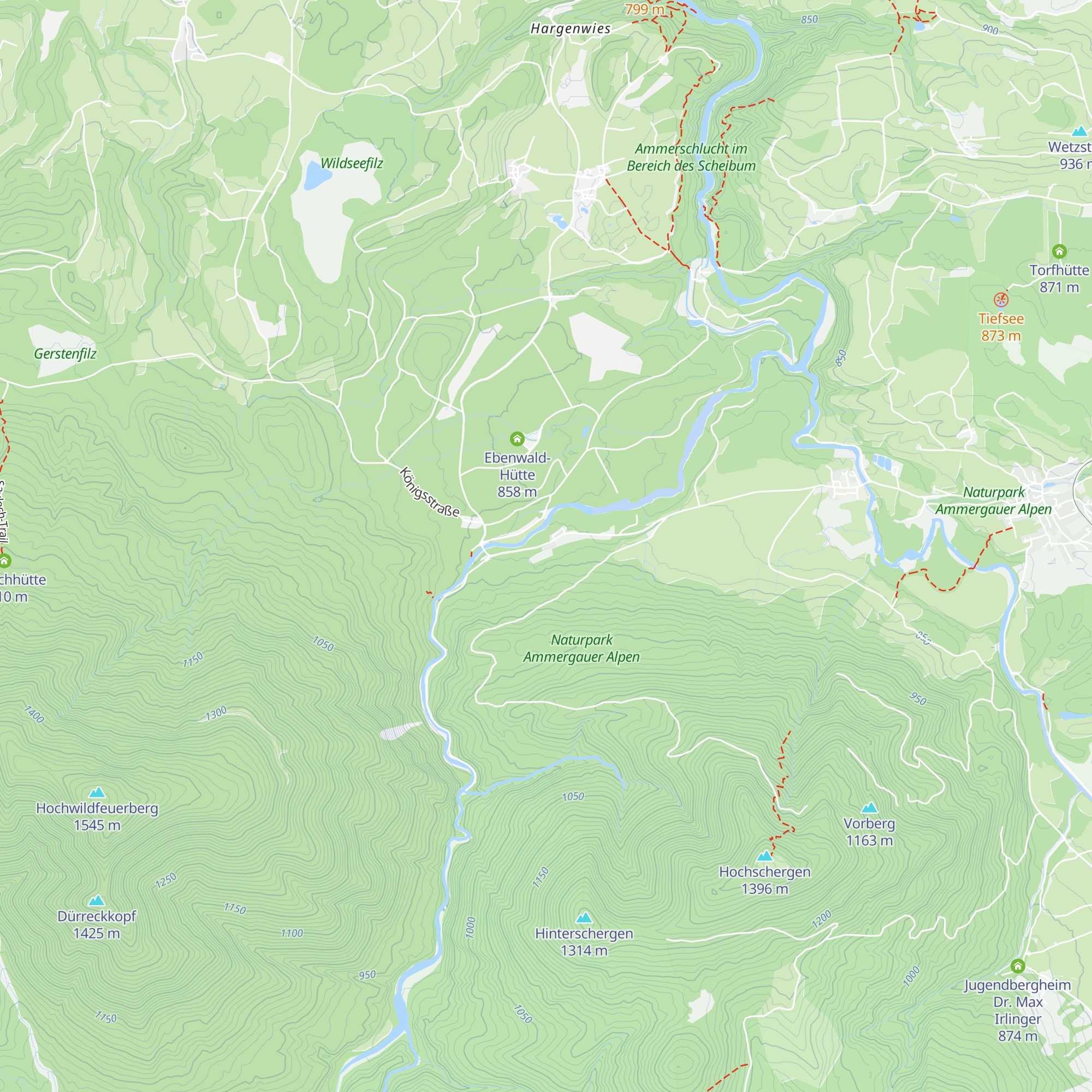 Forsthaus Unternogg map