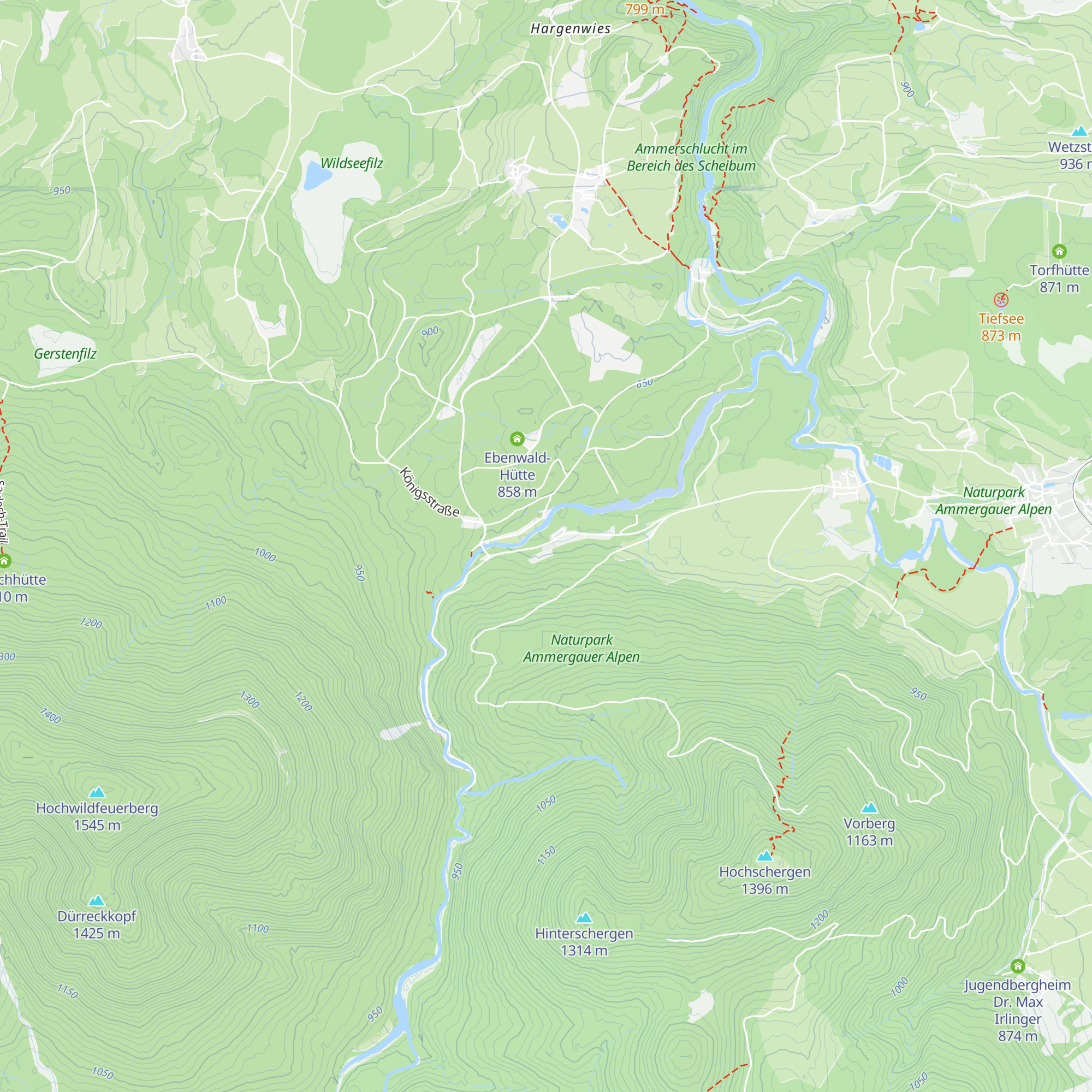 Forsthaus Unternogg map