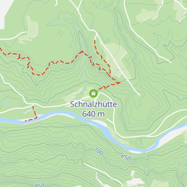 Map of Schnalzhütte