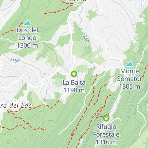 Map of La Baita
