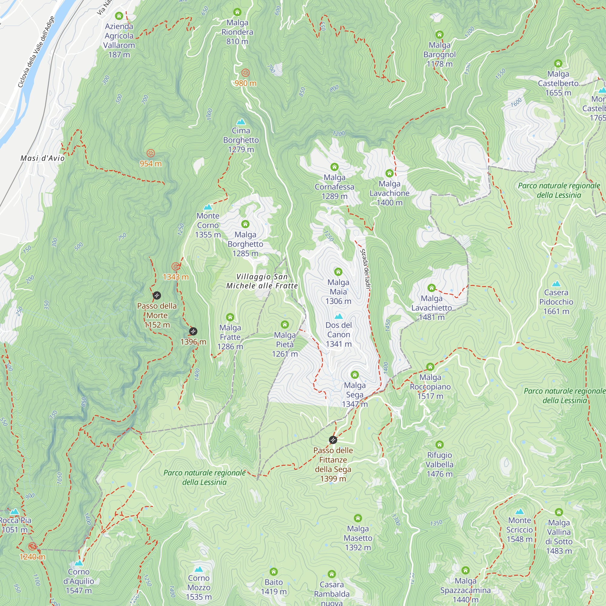 Dimora storica Tabarelli De Fatis map