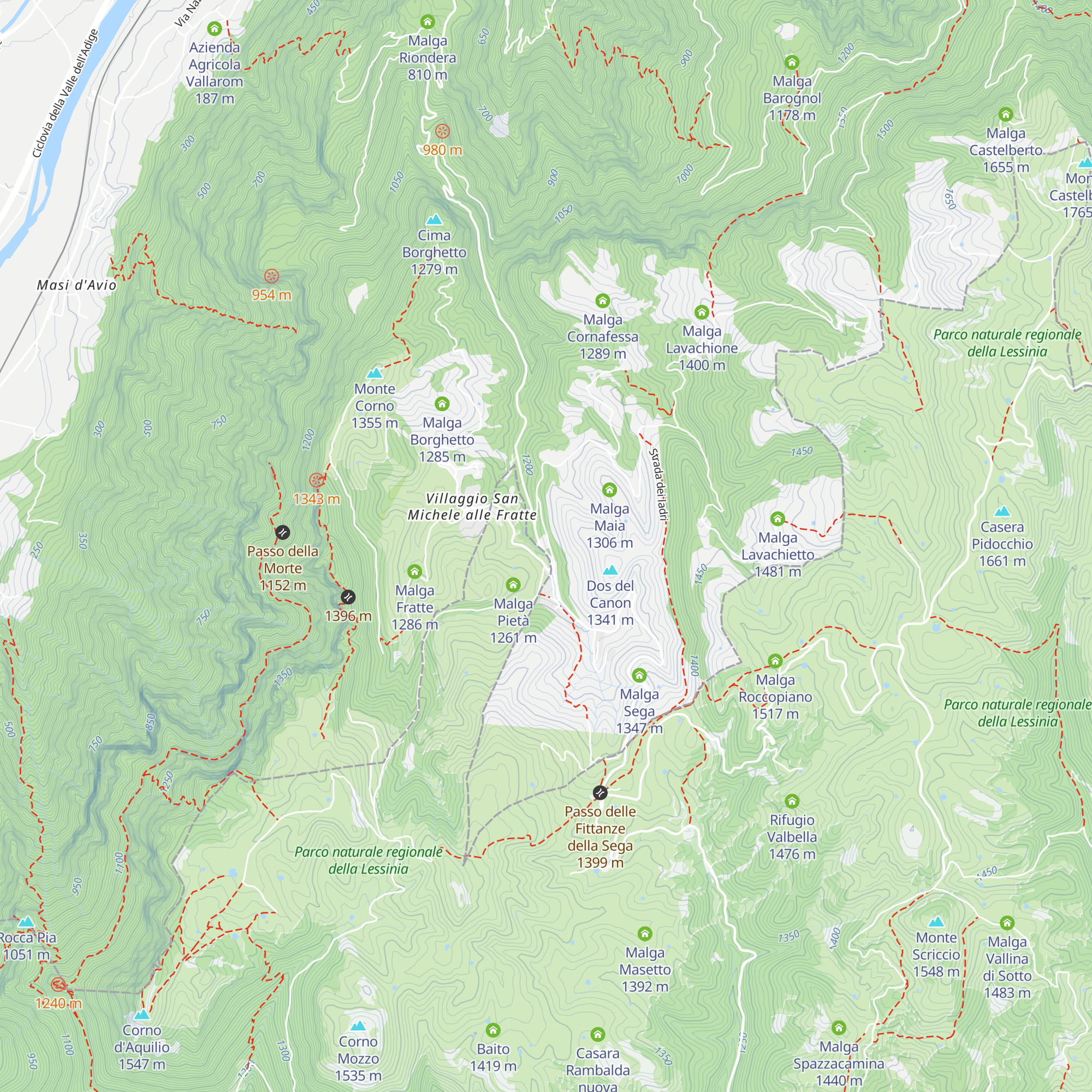 Dimora storica Tabarelli De Fatis map