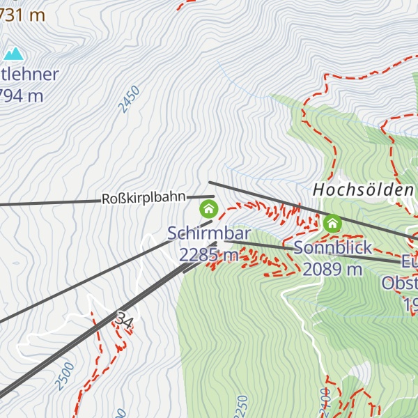 Map of Schirmbar