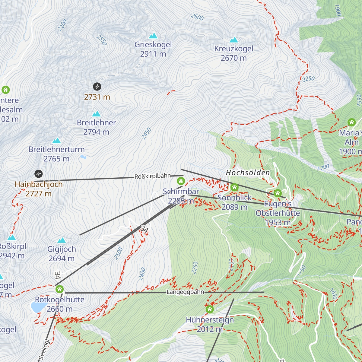 Schirmbar map