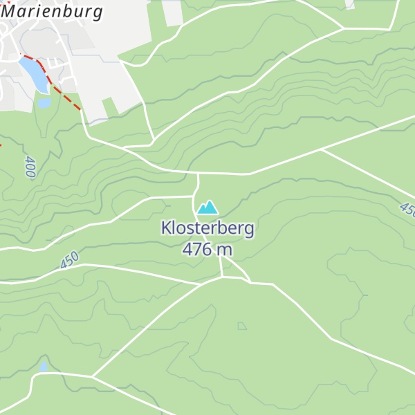 Map of Klosterberg