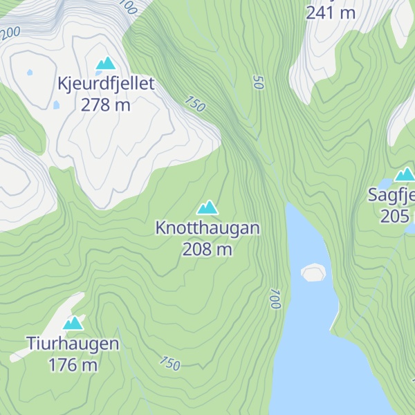 Map of Knotthaugan