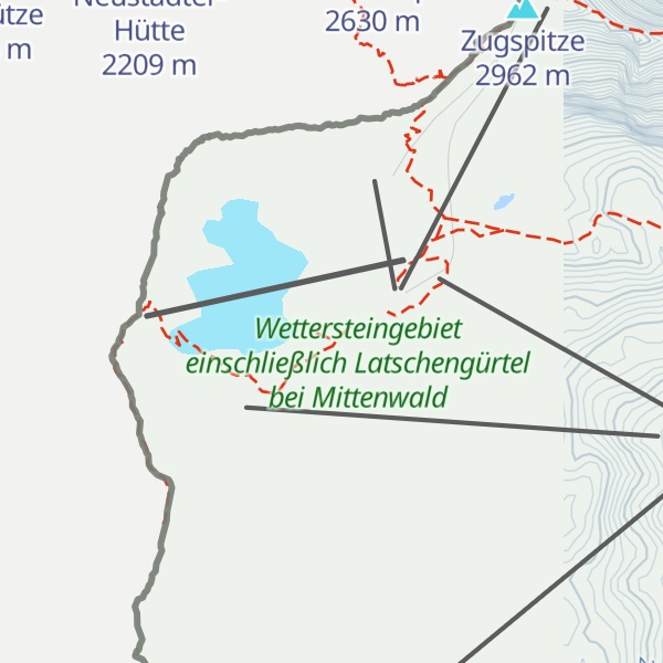 Map of Iglu-Dorf Zugspitze