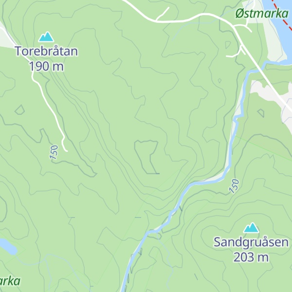 Map of Kollerøysåsen