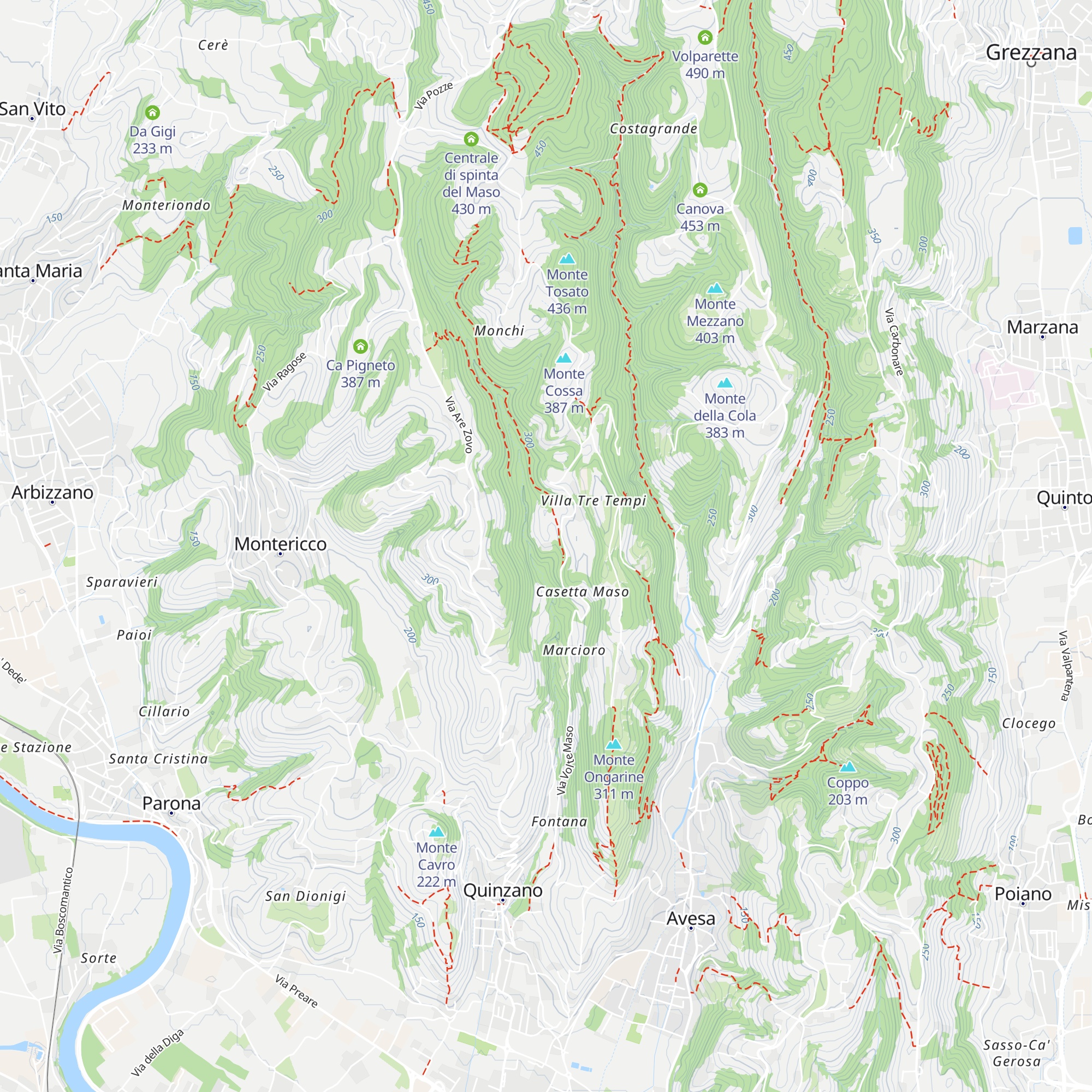 Casa Patrizia map