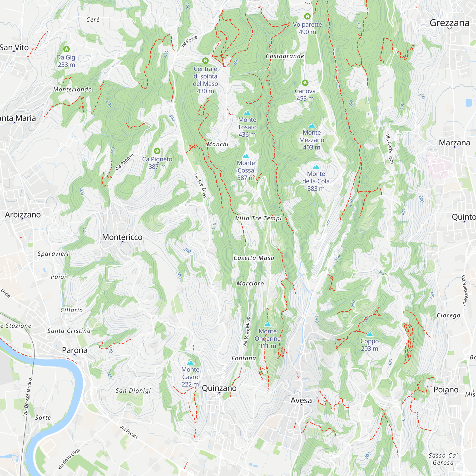 Casa Patrizia map