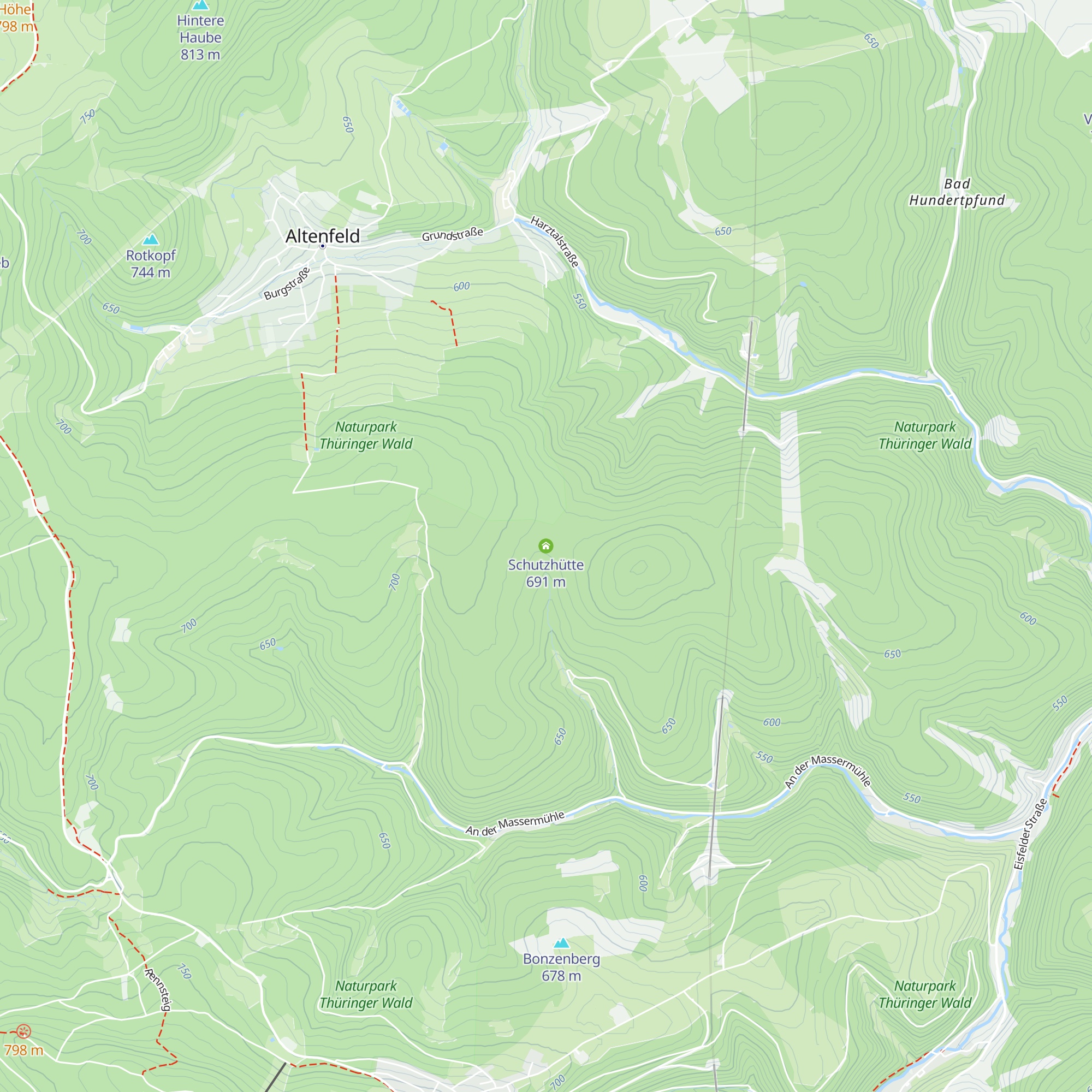 Schutzhütte map