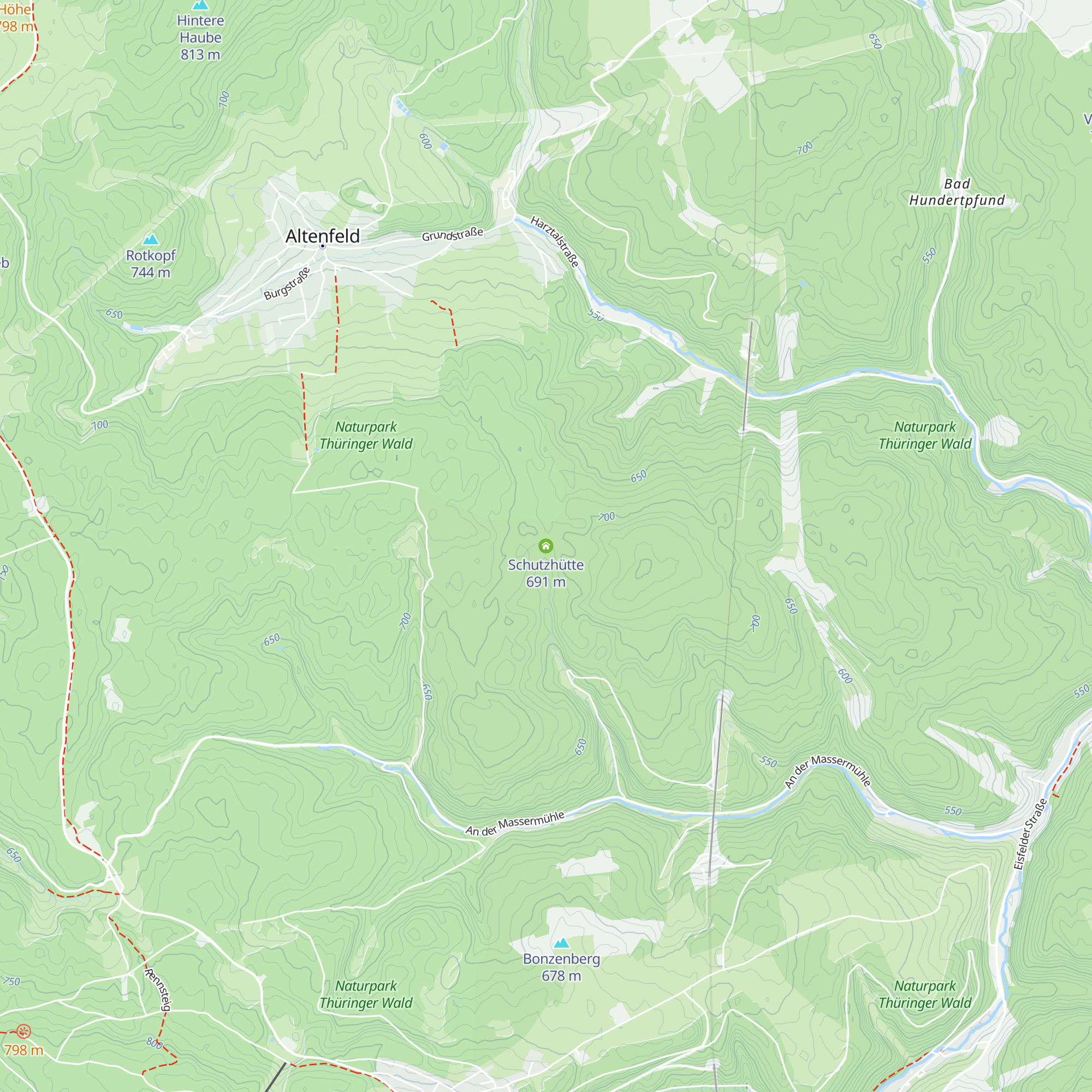 Schutzhütte map