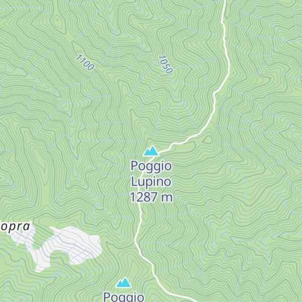 Map of Poggio Lupino